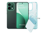 Móvil - OPPO Reno14, Luminous Green, 512 GB, 12 GB RAM, 6.59  2.5D AMOLED, Mediatek Dimensity 8350 (4nm), 6000 mAh, IP69, Incluye Powerbank