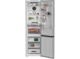 Frigorífico combi - Beko B5RCNE416HXB, Neo Frost Dual Cooling, 203.5 cm, 415 l, AeroFlow, Tecnología Harvest Fresh, Inox