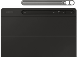 Funda tablet - Samsung  Book Cover Keyboard Slim (AI Key), compatible con Galaxy Tab S10+/Tab S9+/S9 FE+, AI Assistant, 12.4, Negro