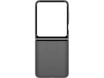 Funda - Samsung Silicone Case, Para Samsung Galaxy Z Flip6, Con anillo, Gray