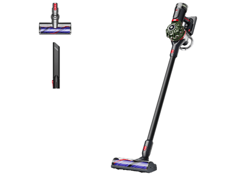 Aspirador escoba - Dyson V8™ Cyclone, Potencia succión 150 W, Autonomía 60 min, Rinconera, Negro