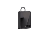 Funda -  Samsung, Para Samsung Galaxy Z Flip7, De Silicona con anillo, Negro