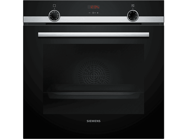 Horno - Siemens HB514AER4, Multifunción, Hidrolítica, 71 l, 60 cm, Cristal negro