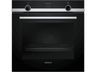 Horno - Siemens HB514AER4, Multifunción, Hidrolítica, 71 l, 60 cm, Cristal negro