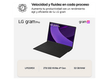 Portátil - LG 16ZD90TR-E.AX8BB, 16 WQXGA, Intel® Core™ Ultra 7-255H, 32 GB, 2 TB SSD, GeForce RTX™ 5050, Sin sistema operativo