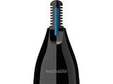 Cortapelos nariz - Philips NT3650/16, Acero inoxidable, Para orejas y cejas, 2 Peines-guía, Resistente agua, Gris, Pila AA