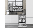 Lavavajillas - LG DF142FV, 14 servicios, 5 programas, 60 cm, QuadWash™, Inverter Direct Drive™, Inox antihuellas