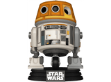 Figura Funko Pop! - Ahsoka (Star Wars): C1-10P (Chopper), Vinilo, 10 cm