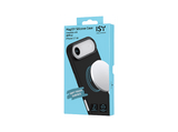 Funda móvil - ISY ISC-2370, Compatible con iPhone 17 Air, Compatibilidad MagSafe, Carga Inalámbrica, Resistente a Golpes y Agua, Silicona, Negro