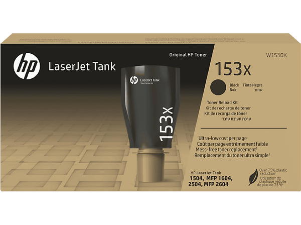 Tóner - HP Original HP 153X LaserJet Tank, Negro