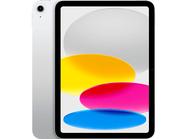 Apple iPad (2022 10ªgen), 64 GB, Plata, WiFi, 10.9", Retina, Chip A14 Bionic, iPadOS 18