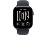 Apple Watch Series 12 (2026), GPS, 42mm, Caja de aluminio Gris espacial, Correa deportiva Azul marino, Talla M/L, Siri AI