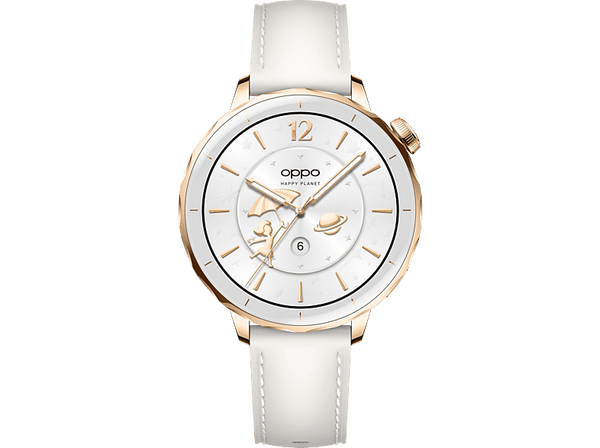 Reloj deportivo - OPPO Watch X2 Mini, 335 mm, 130mm-210mm, Acero inoxidable, +100 Modos Depotivos, Color OS Watch 7.0 + Wear OS 5.0, 5ATM, Blanco