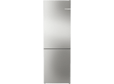 Frigorífico combi - Bosch KGN362ICF, Total No Frost, 186 cm, 321 l, VitaFresh 0º, Acero inoxidable