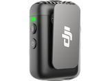 Micrófono - DJI Mic 2 (2 TX + 1 RX + Estuche de carga), Cancelación de Ruido Inteligente, Audio Omnidireccional, 6h Autonomía, 250m Alcance, Negro