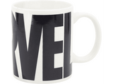 Taza - Logo Marvel, Termosensible, Cerámica, 325 ml