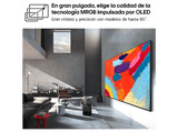 TV RGB Mini LED 65 - LG 65MRGB87B6B, UHD 4K, Procesador Inteligente α8 AI Processor 4K Gen3, Smart TV, DVB-T2 (H.265), Negro