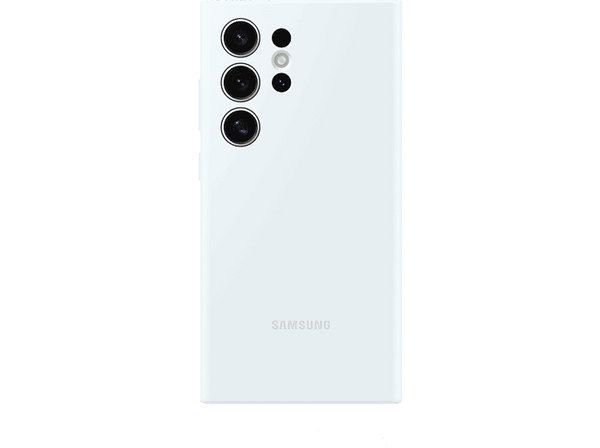 Funda - Samsung, Para Galaxy S24 Ultra, Silicona, Trasera, Blanco