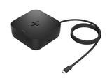 Docking station - HP USB-C de 100 W G6, Iluminación LED RGB, Negro