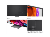 TV QNED 100 - LG 100QNED86A6, UHD 4K, Procesador Inteligente α8 AI Processor 4K Gen2, Smart TV, DVB-T2 (H.265), Charcoal Black