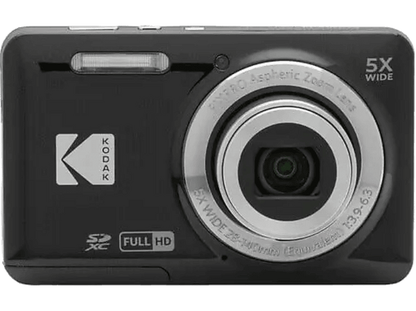 Cámara - Kodak FZ55BK, 16 Megapixel, HD, Negro