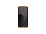 Funda móvil -  Samsung, Para Samsung Galaxy Z Flip7, Cuero Vegano, Marrón Oscuro