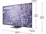 TV Neo QLED 75 - Samsung TQ75QN800CTXXC, Neo QLED 8K, Neural Quantum Processor 8K, Smart TV, DVB-T2 (H.265), Titan Black