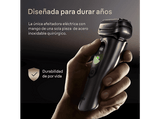 Afeitadora - Braun Afeitadora eléctrica NEVO 17010C, Tecnología AeroTouch, Centro de limpieza NEVO Care 7 en 1, Estuche de carga, Wet&Dry, Grafito