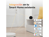 Cerradura electrónica - NUKI Smart Lock Go, Compatible con Matter, Fácil montaje, Funciona con cuatro pilas AA, Blanco