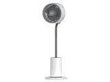 Ventilador de pie - HTW VP-20FJD, 24 W, Temporizador 12 h, Blanco