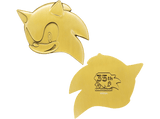 Figura - FaNaTtik Sonic the Hedgehog. 35th Anniversary Limited Edition Then & Now Medallion Set