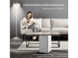 Deshumidificador - Rowenta Extreme Dry Compact DH5250, 14L/día, Depósito 3l,  Superficie 40m², Silencioso, Blanco