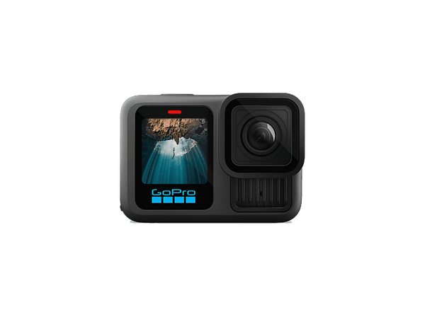 Cámara deportiva - Pack GoPro Hero 13 Black Power Bundle, HyperSmooth 6.0, 5.3 K, 27MP, Autonomía 2.5 h, HDR, Sumergible 10m, Cámara lenta, Negro