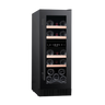 Vinoteca - La Sommelière LSBU18DZ, Compresor, 18 botellas, Multizona, 4 bandejas, Negro