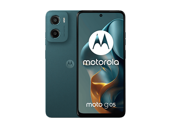 Móvil - motorola g05 NFC, Atlantic Deep, 128 GB, 4 GB RAM, 6.67" Táctil, MediaTek Helio G81, 5200 mAh