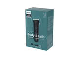 Afeitadora corporal - Philips BG7480/15, 3 Accesorios, 120 min, Autoafilable, Cabezal flexible 2D, Recorta y Afeita, Triple Protect