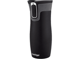 Termo - Contigo West Loop, 470 ml, Acero Inoxidable, Negro