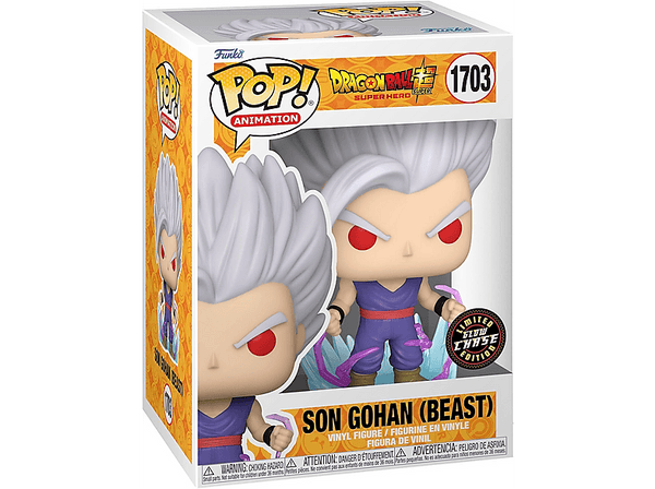 Figura Funko Pop! - Dragon Ball: Son Gohan (Beast), Vinilo, 10 cm