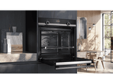 Horno - Siemens HB574AER4, Multifunción, Pirolítico, 71 l, 59.4 cm, PerfectCooking 3D, HumidClean, Negro