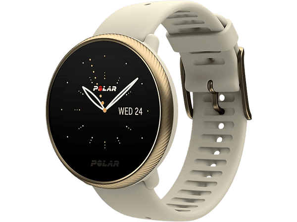Smartwatch - Polar Ignite 2, 1.2", 5 días, 165 mAh, IPS TFT, Bluetooth, GPS, Frecuencia cardíaca, Champán
