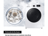 Lavadora secadora - Samsung WD90TA046BE/EC, 9 kg, 6 kg, Motor Inverter, Blanco