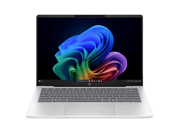 Portátil - HP OmniBook 5 Next Gen AI 14-he0016ns Copilot+ PC, 14" 2K, Snapdragon X Plus X1P-42-100, 45 TOPS, 32GB RAM, 1TB SSD, W11H, Sin cargador