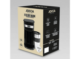 Cafetera de goteo - Jocca 2768, 750 W, 420 ml, 1 Taza, Filtro de malla reutilizable, Apagado automático, Negro
