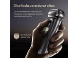 Afeitadora - Braun Afeitadora eléctrica NEVO 11000C, Tecnología AeroTouch, Centro de limpieza NEVO Care 7 en 1, Wet&Dry, Plata