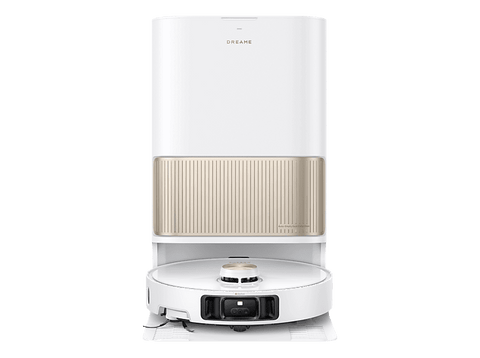 Robot friegasuelos - Dreame L40s Pro Ultra, 600W, 19.000 Pa, RGB con IA + Luz estructurada 3D con láser doble, 5200 mAh, Blanco