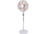 Ventilador de pie - KOENIC EU01_108557, 60W, Oscilación, Inclinación Ajustable, Mando a distancia, Blanco