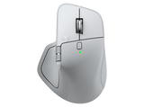 Ratón inalámbrico - Logitech MX Master 4 para Mac, 8000ppp, Carga rápida, Clics silenciosos, Bluetooth-USB, PC-Mac, Personalizable, Gris