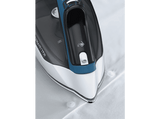 Plancha de vapor - Rowenta DX1550D1 Effective, 0.25 l, 110 g/min, 2200 W, Sistema antical, Azul