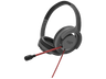 Auriculares gaming - Vieta Ventus, Circumaurales, Cable, Micrófono, Negro