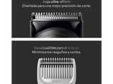 Afeitadora multifunción - Braun Todo En Uno Series 5 AIO5520, Kit De Styling 7 en 1, Lámina Afilada, 14 Longitudes, Barba, Pelo y Cuerpo, Negro mate